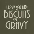 thumbnail image 3 of CafePress - Biscuits And Gravy T Shirt - Men's Classic Graphic Cotton T-Shirt, 3 of 4