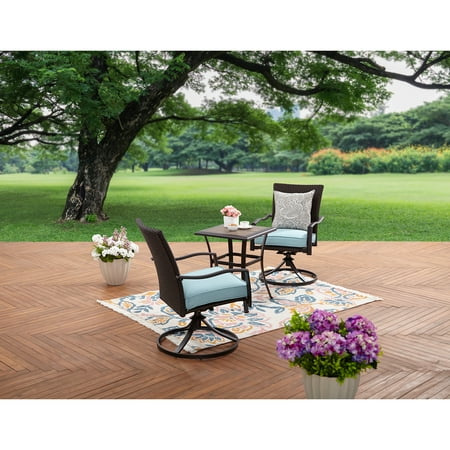 Better Homes and Garden Piper Ridge 3-Piece Wicker Bistro Set