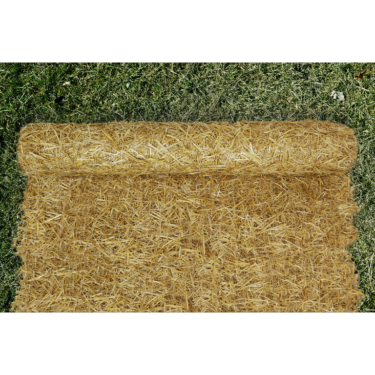 American Excelsior Company Premier Straw Erosion Control Blanket 4' x 50' - 200 Sqft of Coverage