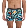thumbnail image 2 of Bingfone Colorful Fishing Baits Men's Underwear - Casual Stretch Boxer Briefs-X-Large, 2 of 7