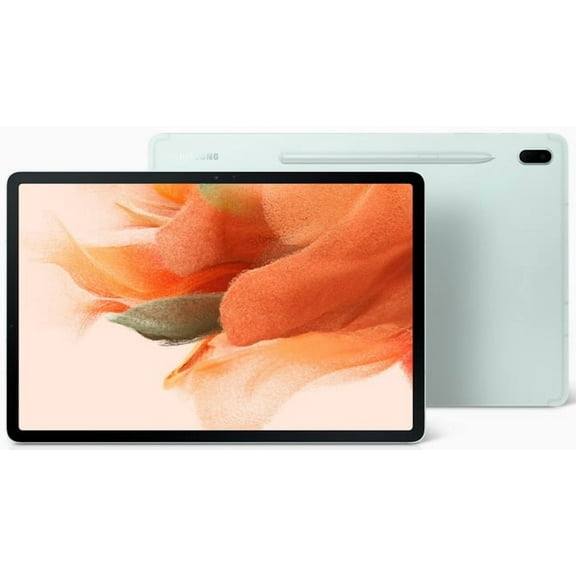 Restored Samsung Galaxy Tab S7 FE 12.4" 64GB Mystic Green WiFi SMT733NLGAXAR (Refurbished)