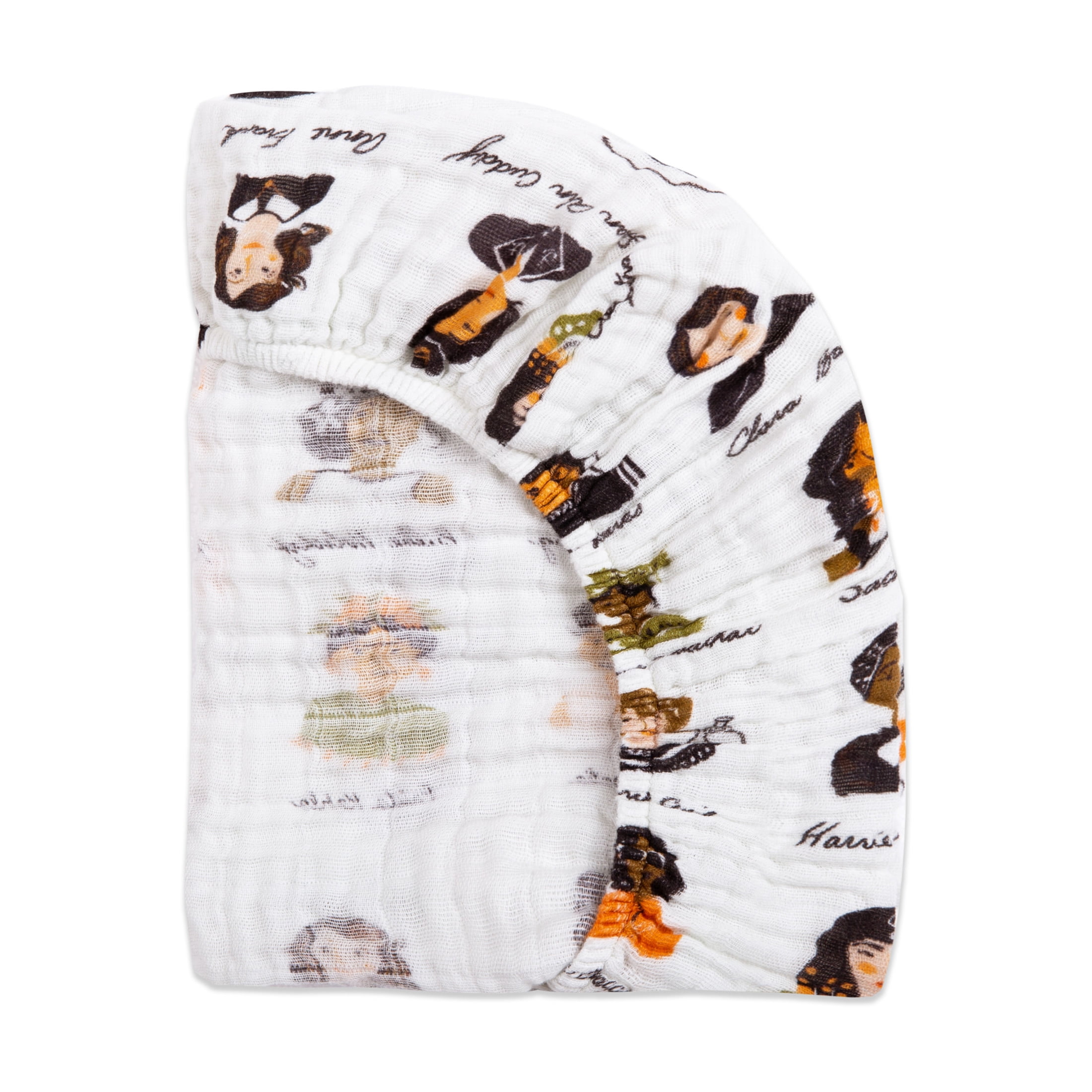 Babyletto All-Stages Bassinet Sheet in GOTS Certified Organic Muslin Cotton