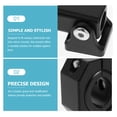 thumbnail image 3 of STRANDCHIC 2Pcs Bicycle Flashlight Mount Motorcycle Rearview Mirror Bracket Extender Metal 3.9x1.9x1.2in, 3 of 6