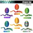 thumbnail image 3 of Home Office Desk Decor3D Printed Dragon Egg Crystal 3D Dragon Fidget Toys for Adult Articulated Dragon Egg Surprise Dragon Gifts,4pcs, 3 of 5
