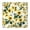 White Green Leaf, variant on White Green Leaf Sunflower Pattern Square Fitted Tablecloth with Elastic Edge,Square Table Cover,Washable Elastic Table Cover for Home Kitchen Party Decor 34"x34"