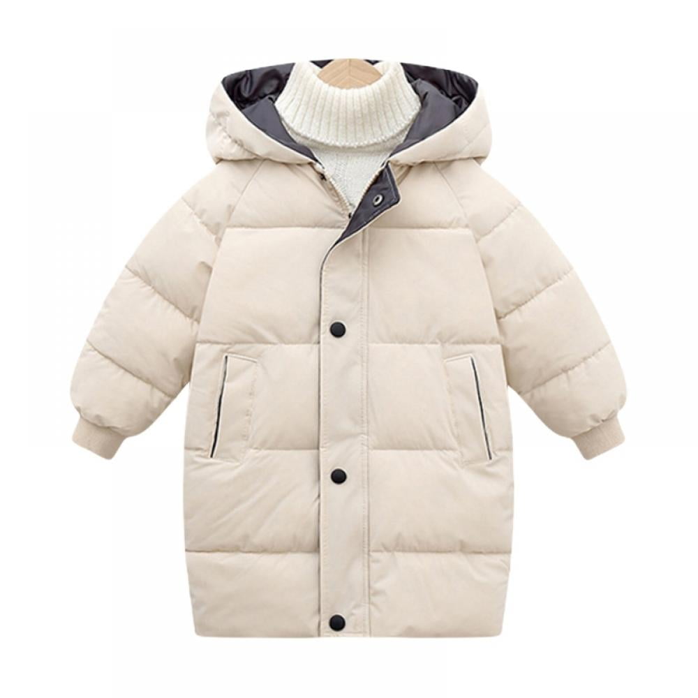 New Children Girls Jacket Winter Coat Fashion Hooded Coat Thicken Cotton-Padded 