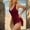 c04Red, variant on Arnsht One Piece Swimdress Swimsuits for Women 2025 Tummy Control Swimwear Dresses Summer Casual Skirt Bathing Suit Navy M