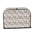 thumbnail image 2 of Haiem Horse Print Toaster Covers 2 Slice Wide Slot,Bread Dust Cover & Fingerprint Protection,Bread Machine Cover,Appliance Covers, 2 of 7