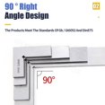 thumbnail image 5 of L90 Degree Angle Ruler Measurement Multi-model Square Ruler Basic Woodworking Ruler Test Ruler Scale Ruler Square Ruler, 5 of 8