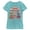 Tahiti Blue, variant on Girl's The Muppets Boxed Characters Graphic Tee Tahiti Blue Large