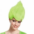 thumbnail image 2 of Women\'s Green Troll Wacky Wig, 2 of 3