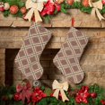 thumbnail image 6 of Sikiie Fashion Tatreez Christmas Stockings,18 Inches Christmas Stockings Xmas Hanging Stockings for Family Christmas Decorations & Gifts, 6 of 7