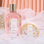 Bath Gift Sets for Women - 15 Pcs Daisy Spa Gift Baskets for Her Relaxing , Beauty Mothers Day Birthday Gifts for Mom