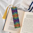 thumbnail image 4 of Kdxio Pride Rainbow Print Metal Tassel Bookmarks,Perfect Gift for Art Lovers and Bookworms Metal Bookmarks for Women, 4 of 8