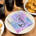 thumbnail image 4 of Servilletas de papel de aluminio dorado para cócteles de boda, servilletas de papel desechables para postres y bebidas para despedidas de soltera, 4 of 5
