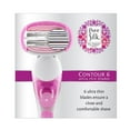 thumbnail image 6 of Pure Silk Contour 6 Premium Disposable Razor, 3 Count, 3-Pack, 6 of 6