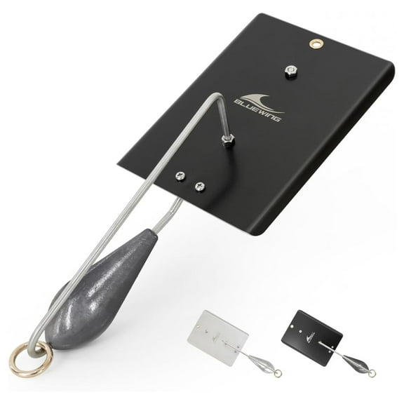 Fishing Planer Trolling Offshore Downrigger Heavy-Duty with Stainless Steel Blade and 4oz- 32oz Sinkers for Wahoo, Kingfish, Tuna, 1pc