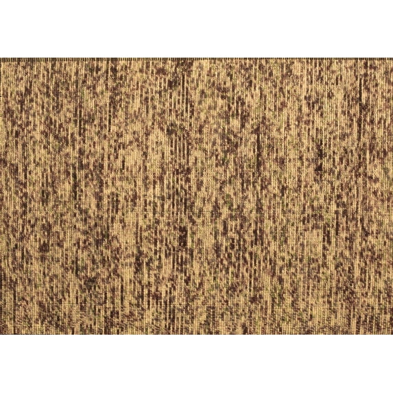 Ahgly Company Indoor Rectangle Abstract Brown Contemporary Area Rugs, 8' x 10'