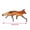 B, variant on LYINGF Rustic Metal Garden Decoration Metal Garden Decoration Outdoor Plug In Garden Decoration Courtyard Art Fox Sculptures Figures for Patio Lawn Yard Backyard Art Decoration Housewarming