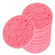 thumbnail image 5 of Esponjas faciales, discos limpiadores faciales, prácticos, profesionales, artículos esenciales para cuidado de piel en viajes. Lavan suavemente Rosa 10 piezas, 5 of 8
