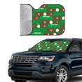 thumbnail image 4 of Bingfone Cute Santa And Ho Ho Ho Car Windshield Sun Shade Protector Keep Your Vehicle Cool Sun Shield Visor Cover Foldable For Car Truck Suv-Small, 4 of 9