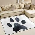 thumbnail image 2 of SKYSONIC Animal Cat Dog Paw Area Rug 4'x5' Pet & Child Friendly Carpet for Living Room Bedroom Dining Room,Indoor Outdoor Soft Rug Washable Non Slip Comfortable Area Rug, 2 of 6