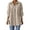 Khaki, variant on Women Button Down Shirts Long Sleeve Stain Shield Dress Shirts Slim fit Work Blouses Office Business Tops