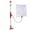 B, variant on Isvgxsz Manual Fertilizer Spreader Fertilizing Tool with Bag for Farm Corn Vegetables Sugar Cane Fruit Trees