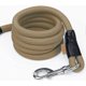 thumbnail image 5 of Dog bowl, braided rope traction - walking training for medium/large dogs (1/2 ') x 6FT, khaki), 5 of 5