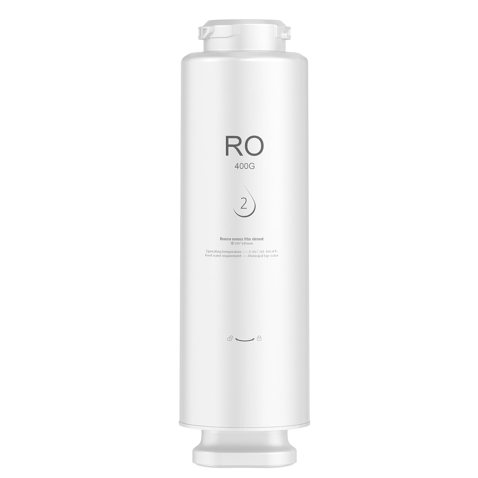 KFFKFF Water Purification System, 400 GPD 9-Phase Water Filtration Refill, RO Cartridge Lasts for 24 Months, Minimizes Lead, Chlorine, Rust, Suitable for SS-001 Under Sink Water Purifier