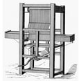 thumbnail image 2 of Textile Manufacture 1785. Ndr. Edmund Cartwright'S Power Loom Of 1785 With Vertical Warp. Wood Engraving 1892. Print, 2 of 2
