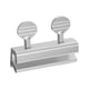 thumbnail image 3 of Riwesomey Cerradura de ventana deslizante fácil de instalar de 12 piezas: garantiza la seguridad y la seguridad sin necesidad de perforar Herramientas y ferretería plateado, 12 piezas. Estilo corto, 3 of 6