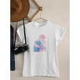 thumbnail image 3 of Manga Couple Soft Embrace T-Shirt Women -Image by Shutterstock, Female Small, 3 of 4