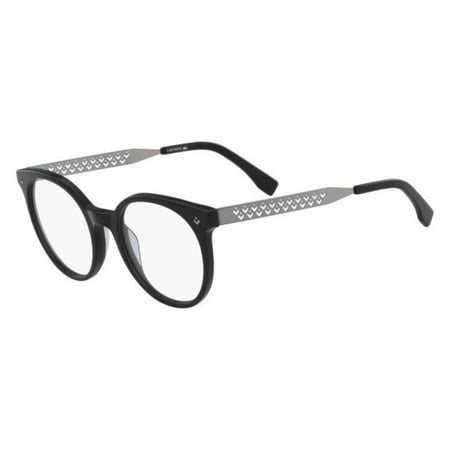 Lacoste L2806-001 Black Round Women's Eyeglasses Frames