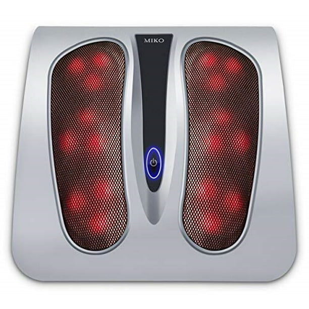 Miko Foot Massager Machine with Heat, Shiatsu Electric Foot Massager
