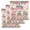 Off-White, variant on Spring Gnomes Kitchen Dish Towels for Drying Dishes Set of 2, Farmhhouse Floral Botanical Blue Plaid Waffle Weave Microfiber Hand Tea Bathroom Towels Quick Dry & Absorbent Towel 15.7x23.6