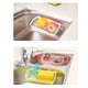 thumbnail image 3 of Cocina Baño Plástico multifuncional Doble ventosa Colgador de pared Estante de almacenamiento Estante de almacenamiento (Blanco), 3 of 4
