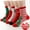 As shown, variant on Aboser Funny Christmas Cotton Socks for Women Cozy Soft Crew Socks for Christams Red and Green Socks for Teen Girls Christmas Socks for Girls