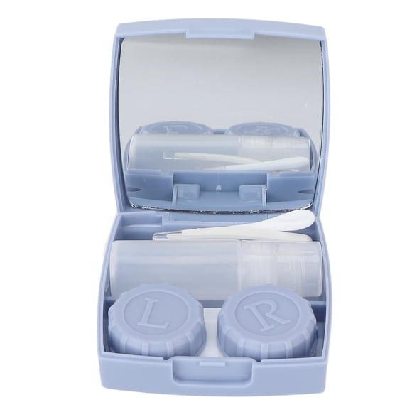 Estuche portátil para lentes de contacto, estuche para lentes de contacto, estuche para lentes de contacto cosméticos, estuche para lentes de contacto, materiales ecológicos