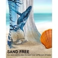 thumbnail image 6 of Yibo Sea Horse Ocean Animals Beach Towel Pool Towels,Quick Dry Absorbent Beach Blanket Soft Sand Free Bath Towel for Travel Swimming, 6 of 7