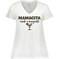 thumbnail image 3 of Inktastic Mamacita Margarita Women's Plus Size V-Neck T-Shirt, 3 of 5