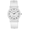 thumbnail image 1 of Reloj de cuarzo de moda casual para mujer Reloj con correa de cuero de silicona Estilo digital Wmkox8yii gfajkfgbkjabf1703, 1 of 1