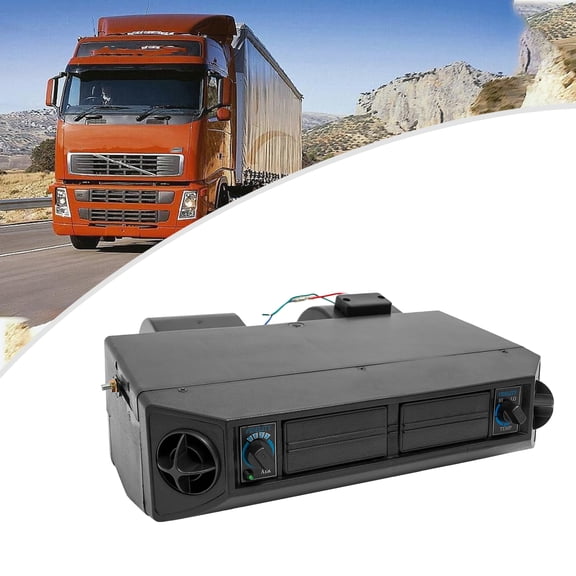 Universal Underdash Ac Evaporator 12V Heat & Cool Black