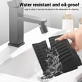 thumbnail image 4 of 29.92in Kitchen Sink Splash Guard Silicone Faucet Splash Guard Handle Drip Catcher Tray Kitchen Gadgets Sink Accessories for Kitchen Counter Bathroom, 4 of 7