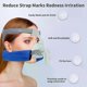 thumbnail image 3 of Universal Reusable CPAP Neck Pad Headgear Strap Cover: Soft Comfortable Fits F20 N20 & Most Headgears Eliminates Strap Marks, 3 of 5
