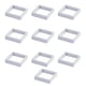 thumbnail image 1 of Jumpingount 10 piezas Home Shop Mall Joyero Adultos Organizador de joyas Pulseras Collares Caja de broche Cajas organizadoras Ropa, zapatos y accesorios Miscelánea Caja blanca 23x9x2cm, 1 of 6