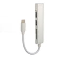 thumbnail image 4 of 5 in 1 USB C Hub Multiport Heat Dissipation Plug and Play USB C Adapter Hub Silver for Desktop, 4 of 8