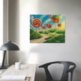thumbnail image 4 of Orinice Pop Surrealism Fine Art Aesthetic Poster & Print Wall Painting for Classroom Kitchen Office Farmhouse Bathroom Room Decor Pictures Wall Art Painting Canvas Print Living Room Bedroom, 4 of 6