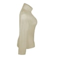 thumbnail image 3 of Suéter George para dama, con Cuello Ruso Manga Larga Hueso Talla M, 3 of 4