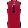 thumbnail image 2 of Youth GameDay Greats #1 Red Fresno State Bulldogs Lightweight Basketball Jersey, 2 of 3